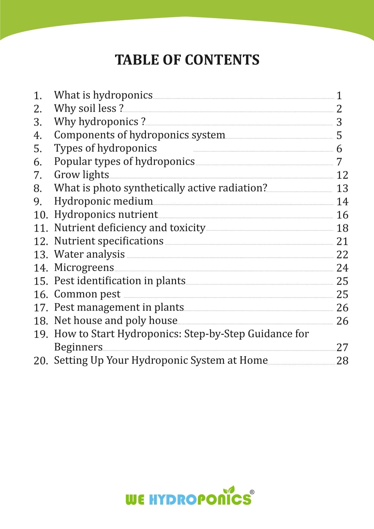 Hydroponics Simplified - Beginners Handbook, 30 Pages Training Guide, Hydroponics Made Simple, Learning Handbook for Schools, Students, Teachers & Home Growers (Hydroponics Beginners Handbook)
