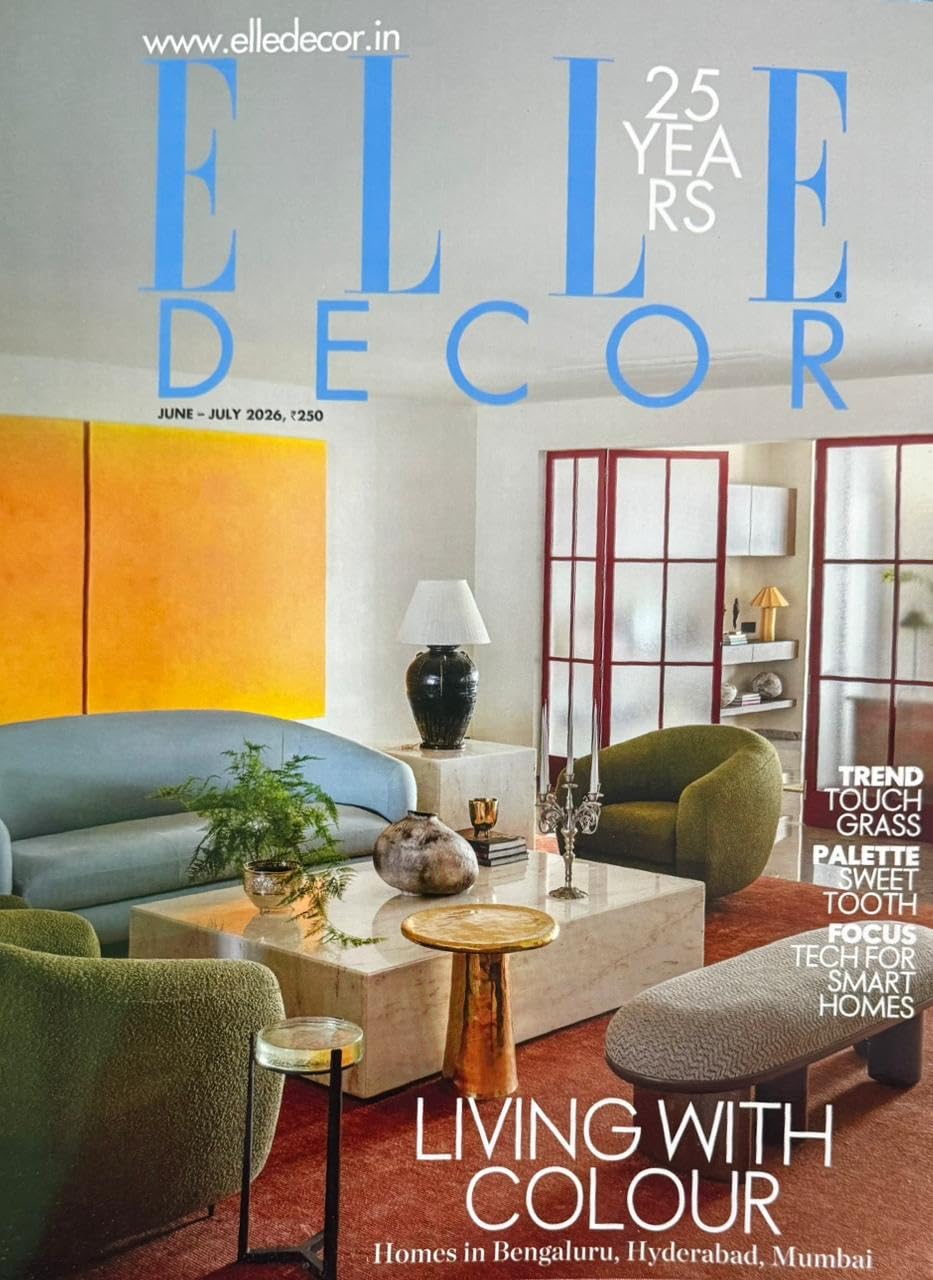 Elle Decor magazine June July 2026 - 25 Years