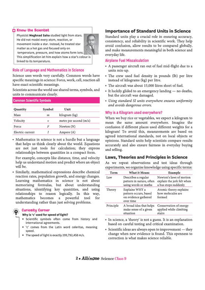 Arihant All in One Science (Exploration) Class 9 for CBSE Exam 2026-27 | NCERT Based Complete Theory, Practice Exercises, CBQs, A-R, Sample Papers & Mind Maps | Revised Edition as per Latest Syllabus