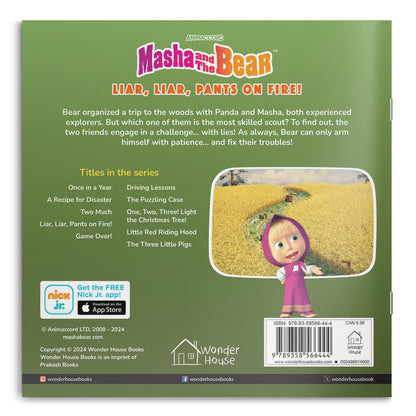 Masha And The Bear | Liar, Liar, Pants On Fire (Story Book)