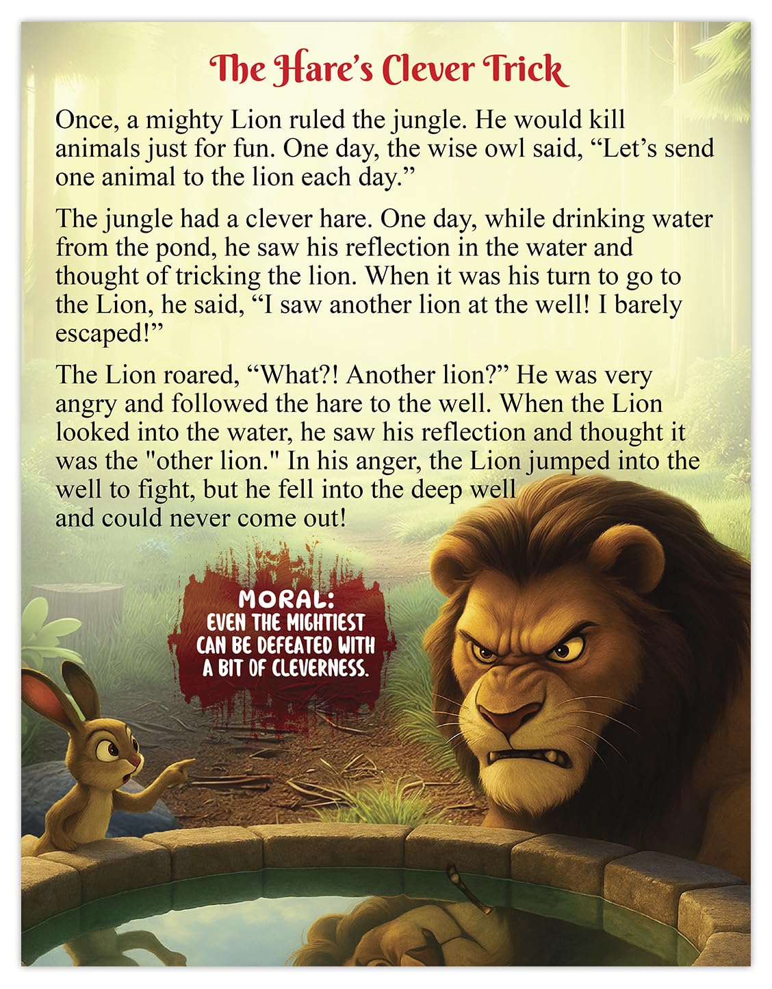 Panchatantra Story Book in English - 101 Animal Tales Book for Kids | Premium Quality Panchatantra Story Book for Kids (Hardback) | Moral Story Book by Pandit Vishnu Sharma | Two Brothers Publications
