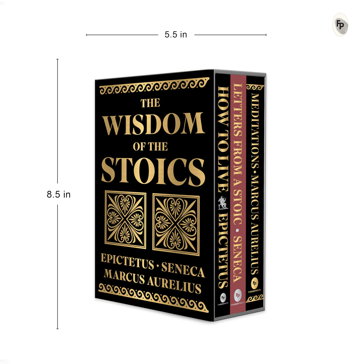 The Wisdom Of The Stoics Boxed Set (Deluxe Hardbound Edition)