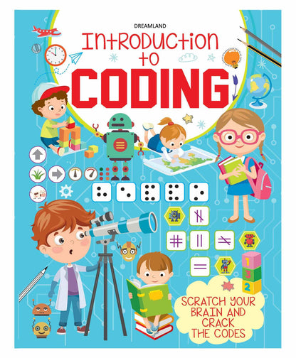Introduction to Coding – Scratch Your Brain and Crack the Codes | Coding Activity Book for Kids Ages 5+ | Fun Spy Puzzles, Mazes & Secret Codes to Build Thinking & Reasoning Skills