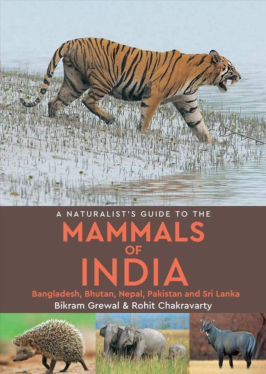 A Naturalist’s Guide to the Mammals of India by Bikram Grewal book cover