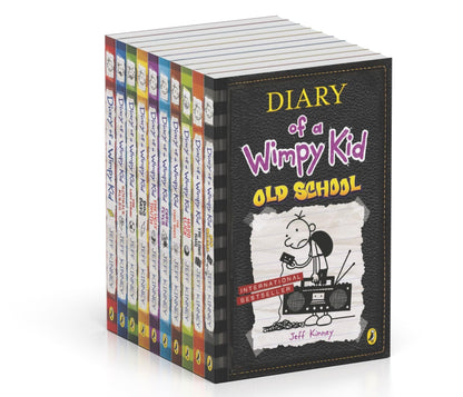 Diary of a Wimpy Kid Boxset: 10 Books Collection (Books 1-10) | #1 International Bestselling Series | 250+ Million Copy Bestseller | Ages 8+ Years