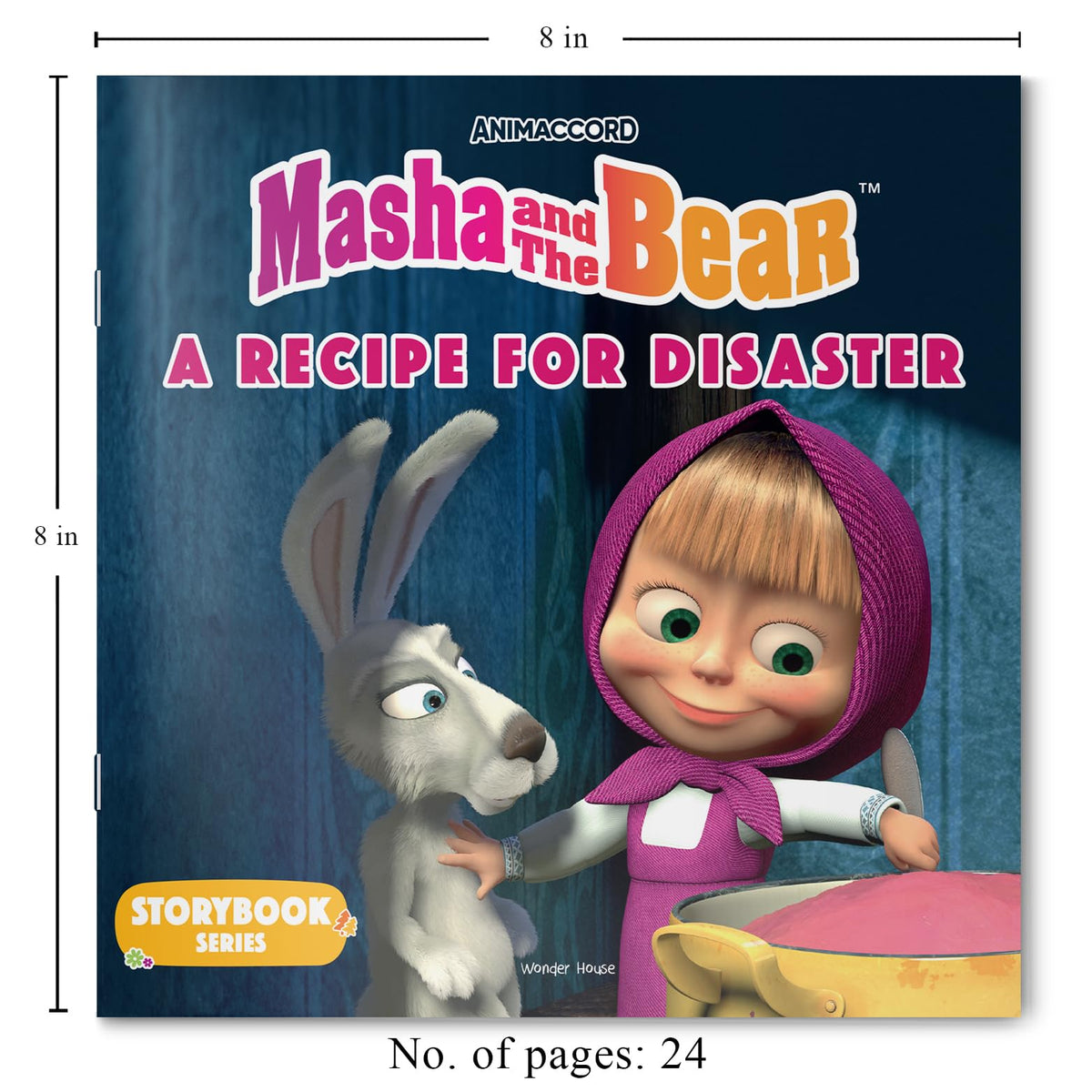 Masha and the Bear: A Recipe for Disaster (Story Book)