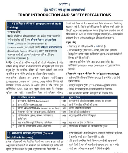 (FITT ITI) ITI Welder Trade Theory Book in Hindi | Based on NIMI Pattern & NSQF Level Syllabus | Useful for ITI Instructor, Training Officer, ISRO, BHEL, NCL