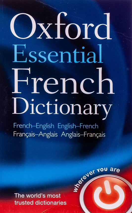 Oxford Essential French Dictionary by Oxford Dictionaries book cover
