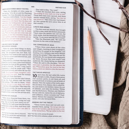 NKJV, Value Thinline Bible, Large Print, Imitation Leather, Black, Red Letter Edition