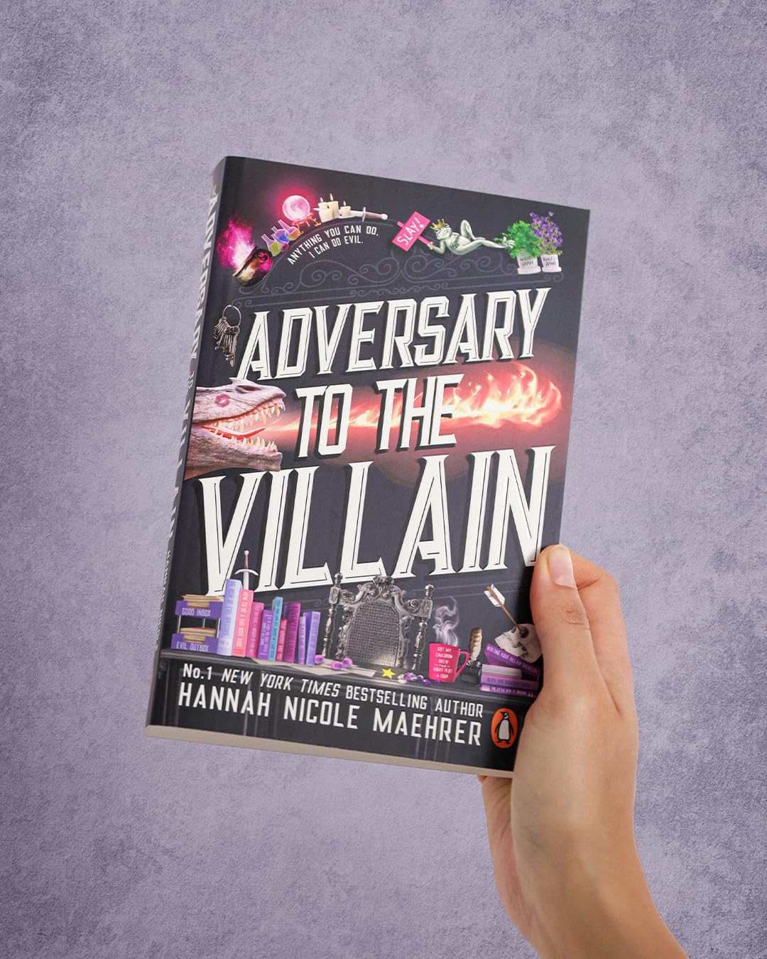 Adversary to the Villain: The hilarious fantasy romance from the New York Times bestselling author and TikTok sensation (Assistant to the Villain, 4)
