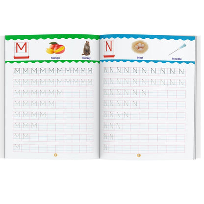 Alphabets Writing Book - Capital Letters (Practice) - Pattern Tracing - Alphabet - Early Learning - Capital Letters for Kids - Activity Book for Toddlers, Nursery, Pre School Children
