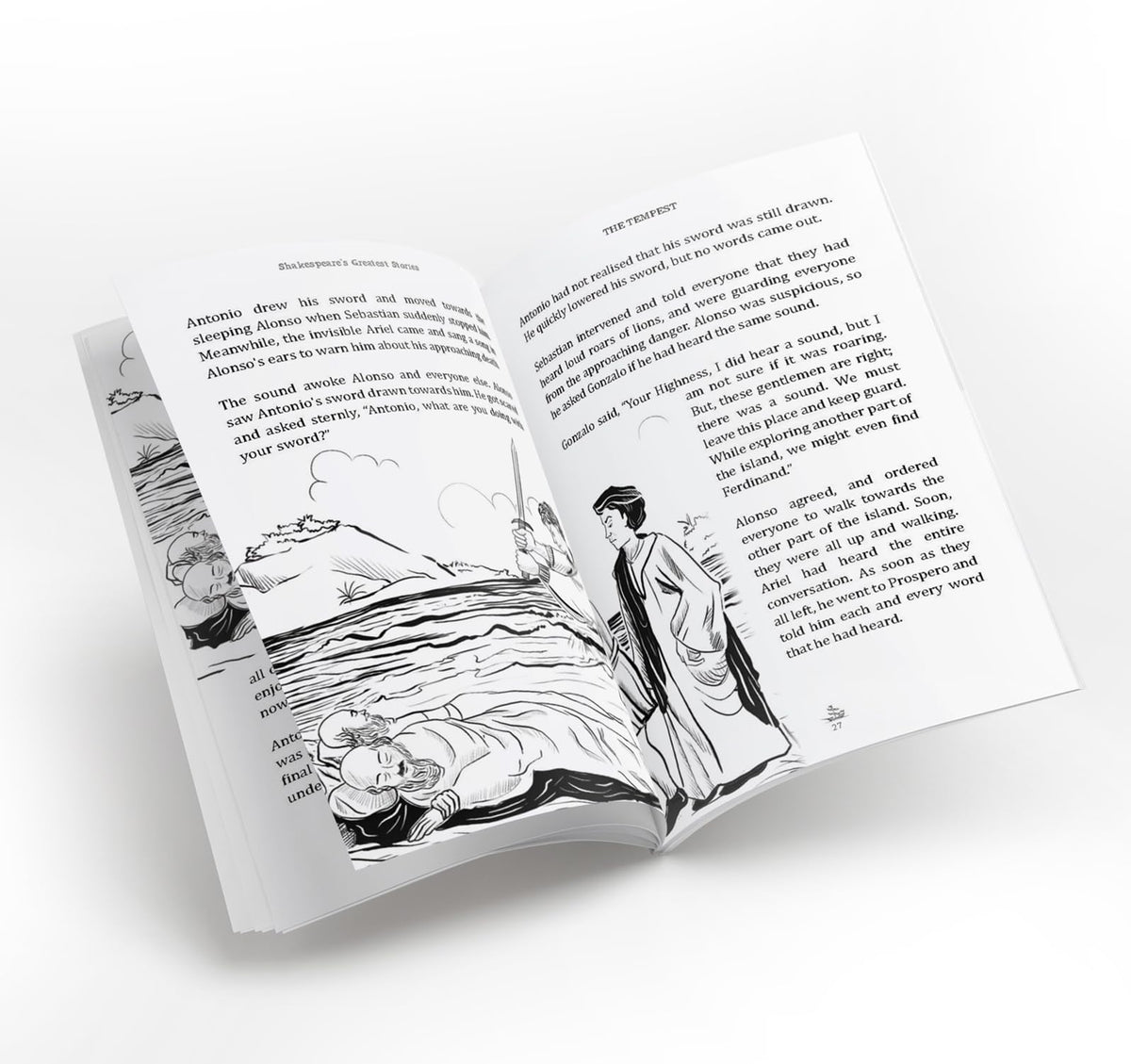 The Tempest - Shakespeare’S Greatest Stories For Children (Abridged And Illustrated) With Review Questions And An Introduction To The Themes In The Story