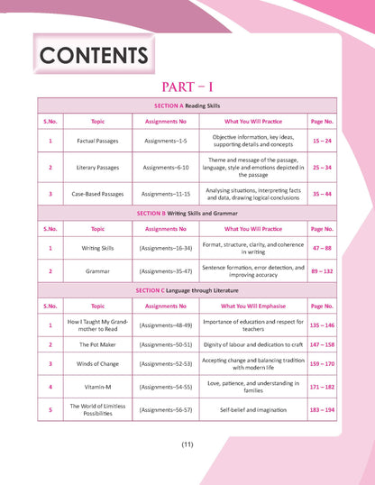 Together with 100 Plus Prep CBSE Question Bank Class 9 English (Kaveri) POW R2 for 2026-27 board exams| includes Solved Board Examination Paper 2026, ... PYQs & Practice Papers for 2027 Board Exams