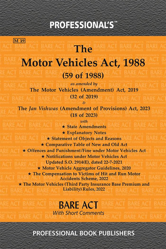 Motor Vehicles Act, 1988 as amended by Mediation Act, 2023