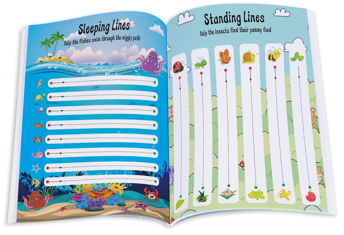Tracing Book for Kids | Pencil Control Activity Book for Kids | Premium Quality Early Learning Tracing Lines & Pattern Writing Activities | Ages: 2 - 5 Years