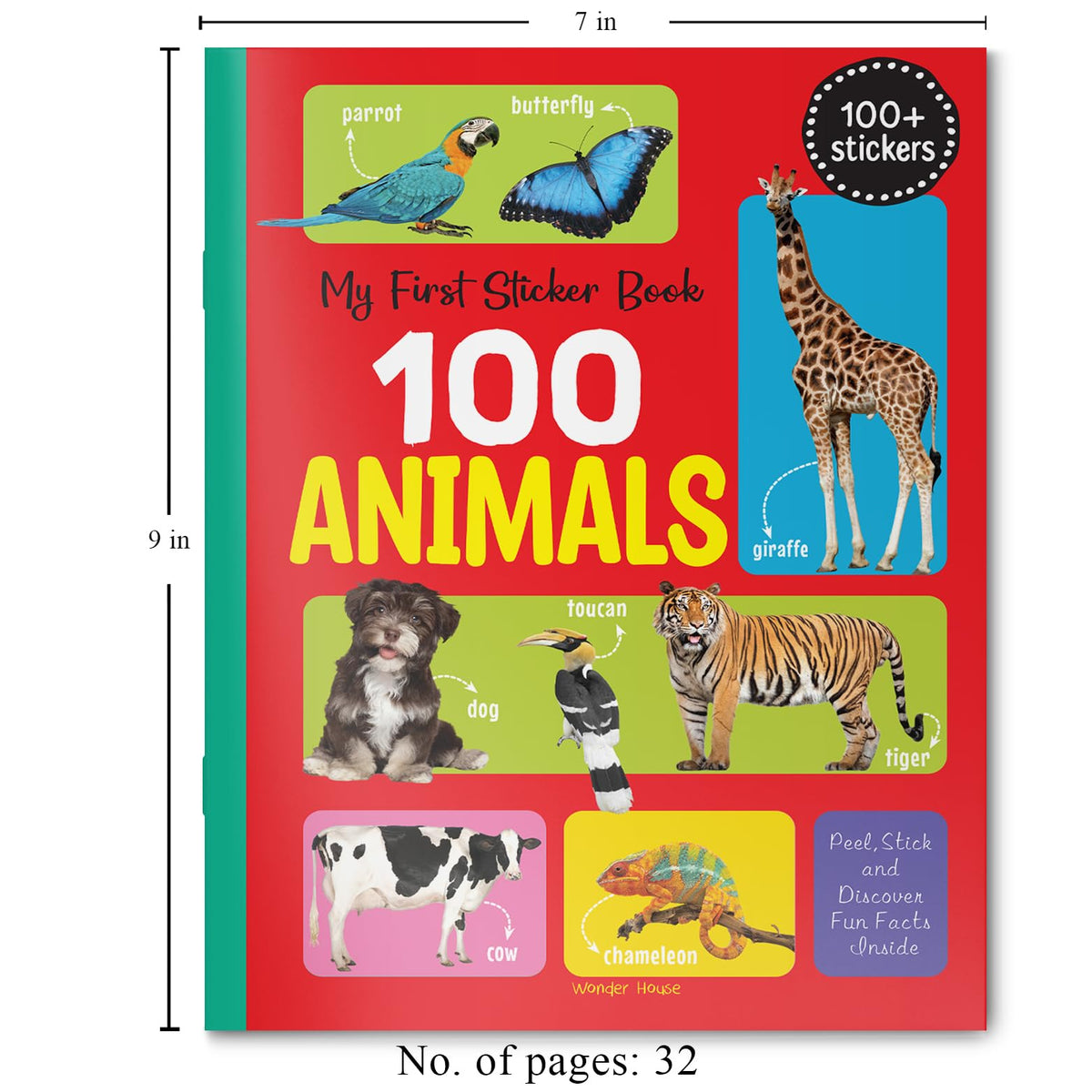My First 100 Animals Stickers