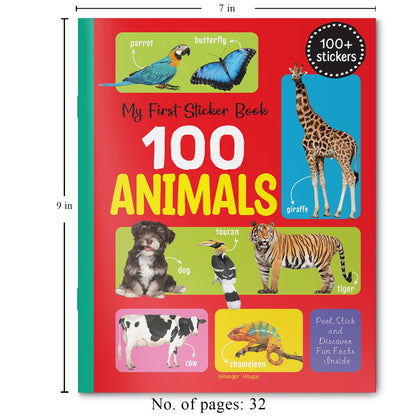 My First 100 Animals Stickers