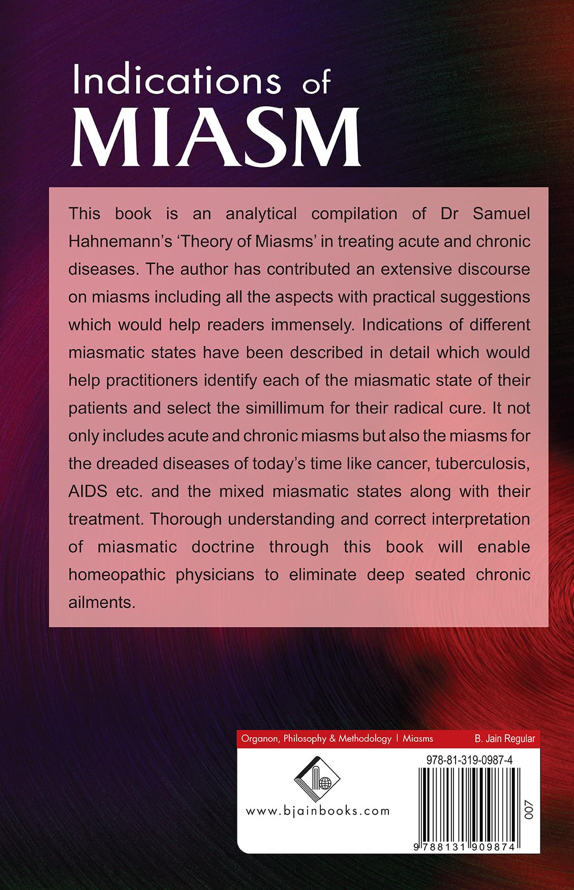 Indications of Miasm - 2nd Edition