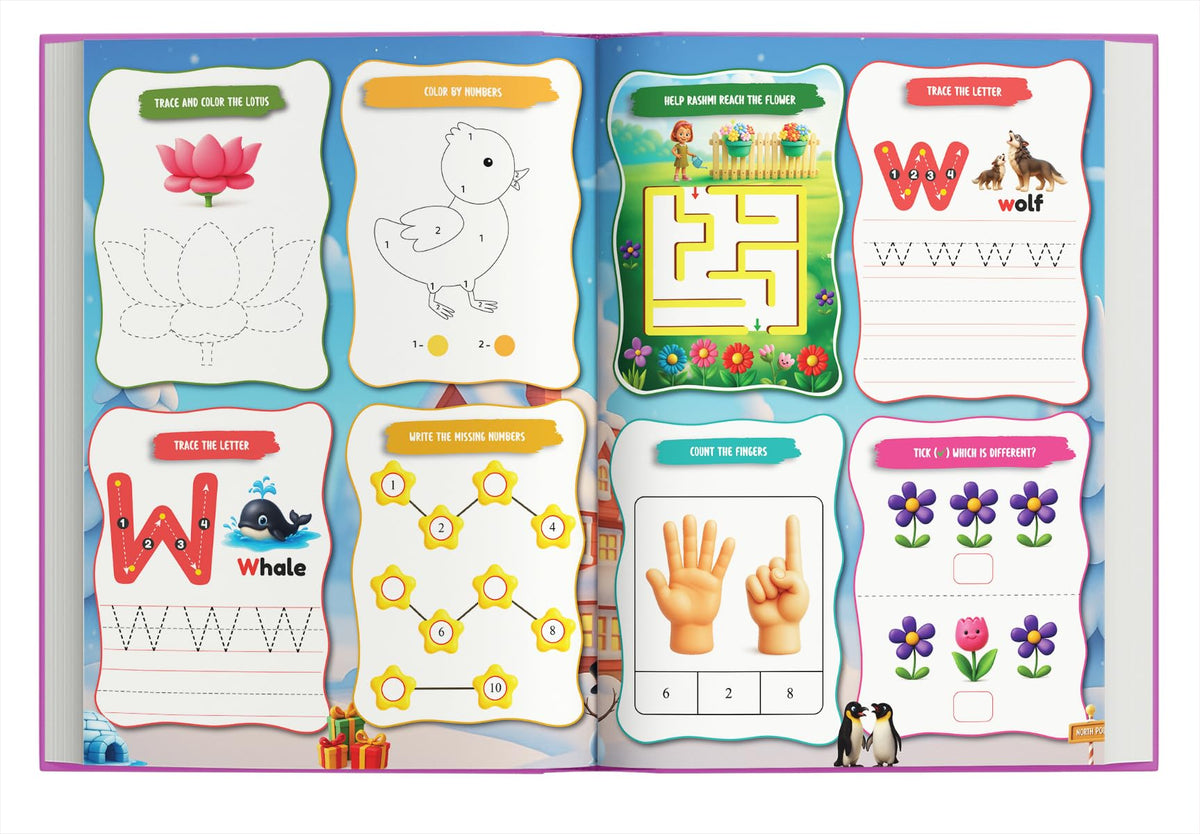Activity Book for 3 Year Old | Best Selling 1001 Brain Booster Books for 3+ Year Old Children | Kids Activity Book - Puzzles, Mazes, Colouring, Dot-To-Dot, Matching, Seek & Find, Spot the Difference
