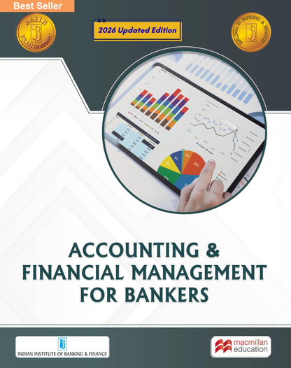 Macmillan Education Accounting and Financial Management for Bankers JAIIB Courseware | JAIIB 2026 updated Edition | JAIIB Exam preparation by IIBF (IIBF JAIIB Exam)