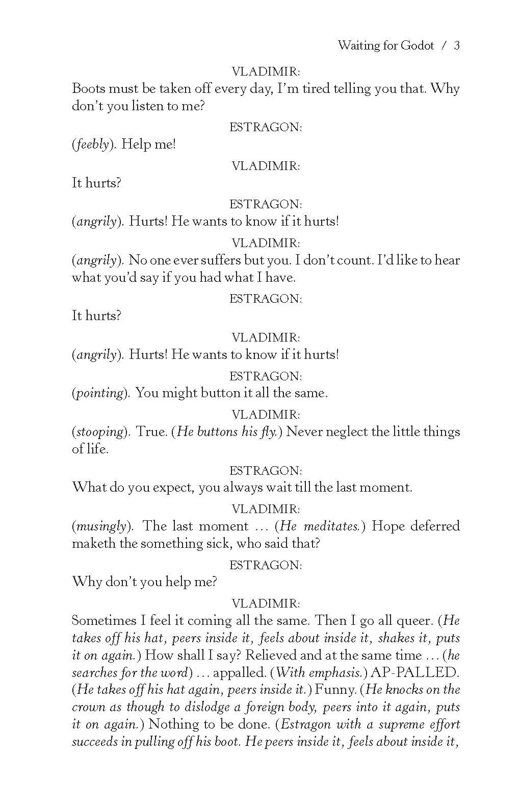 Waiting For Godot : The Originals Unabridged Classic by Samuel Beckett | Greatest Stories | Ultimate Exploration of Life | Theater classics drama |