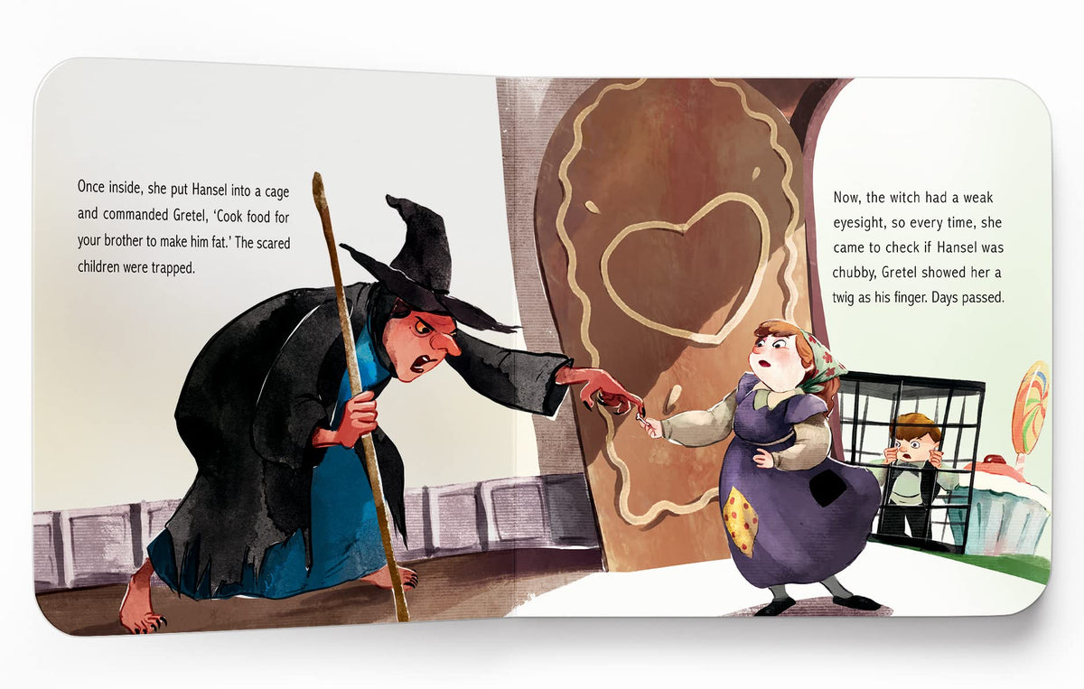 My first Illustrated Fairytale Board Book - Hansel and Gretel Board Book