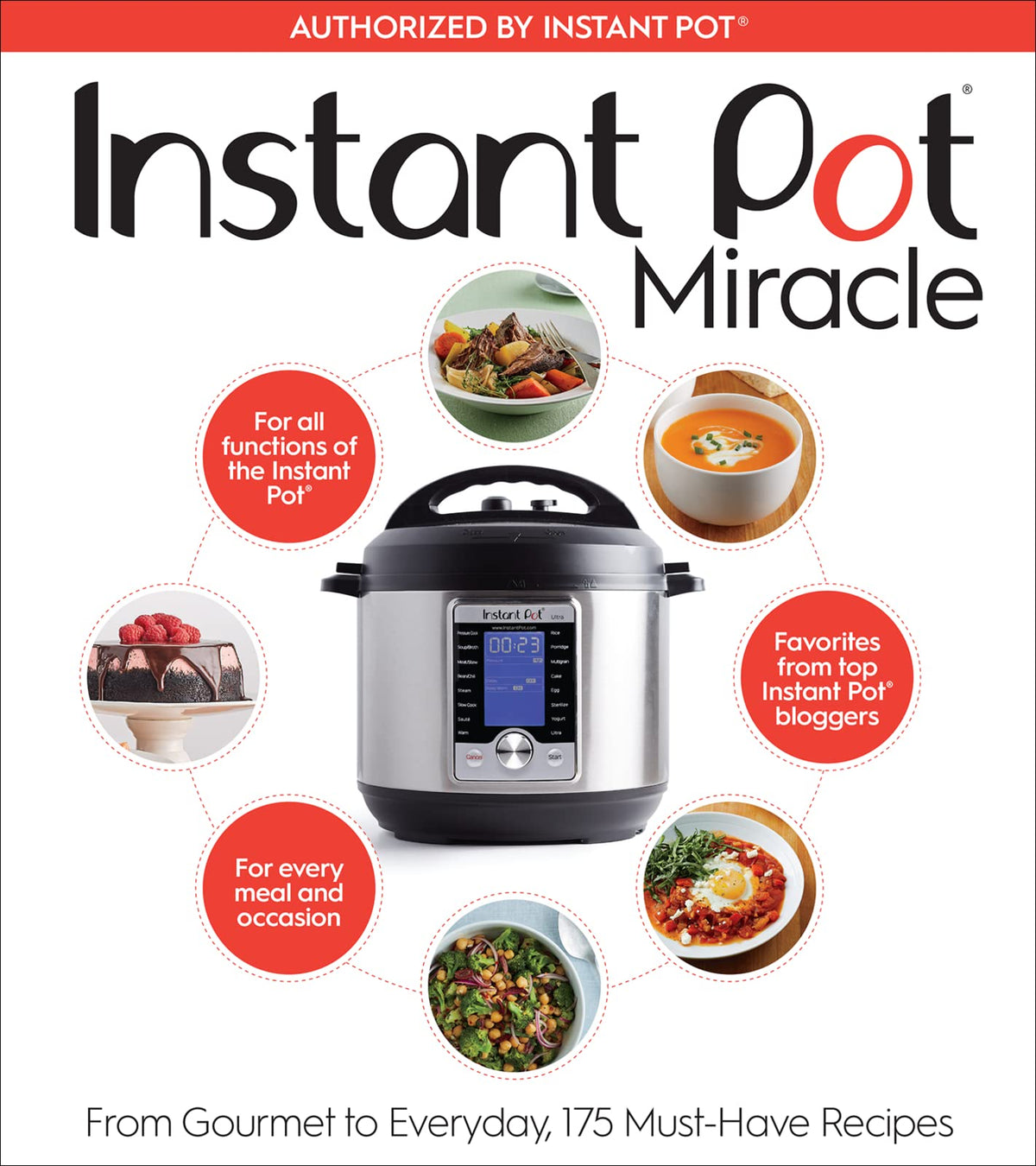 The Instant Pot Cookbook: 175 Delicious Recipes for Every Meal and Occasion: From Gourmet to Everyday, 175 Must-Have Recipes