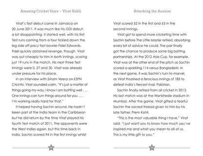Virat Kohli: A new sports biography book for 2024: Book 2 (Amazing Cricket Stars)