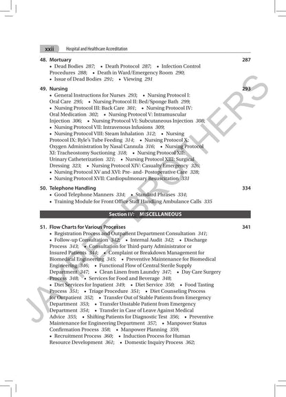 Hospital and Healthcare: Accreditation