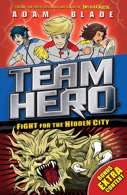 TEAM HERO: FIGHT FOR THE HIDDEN CITY book cover