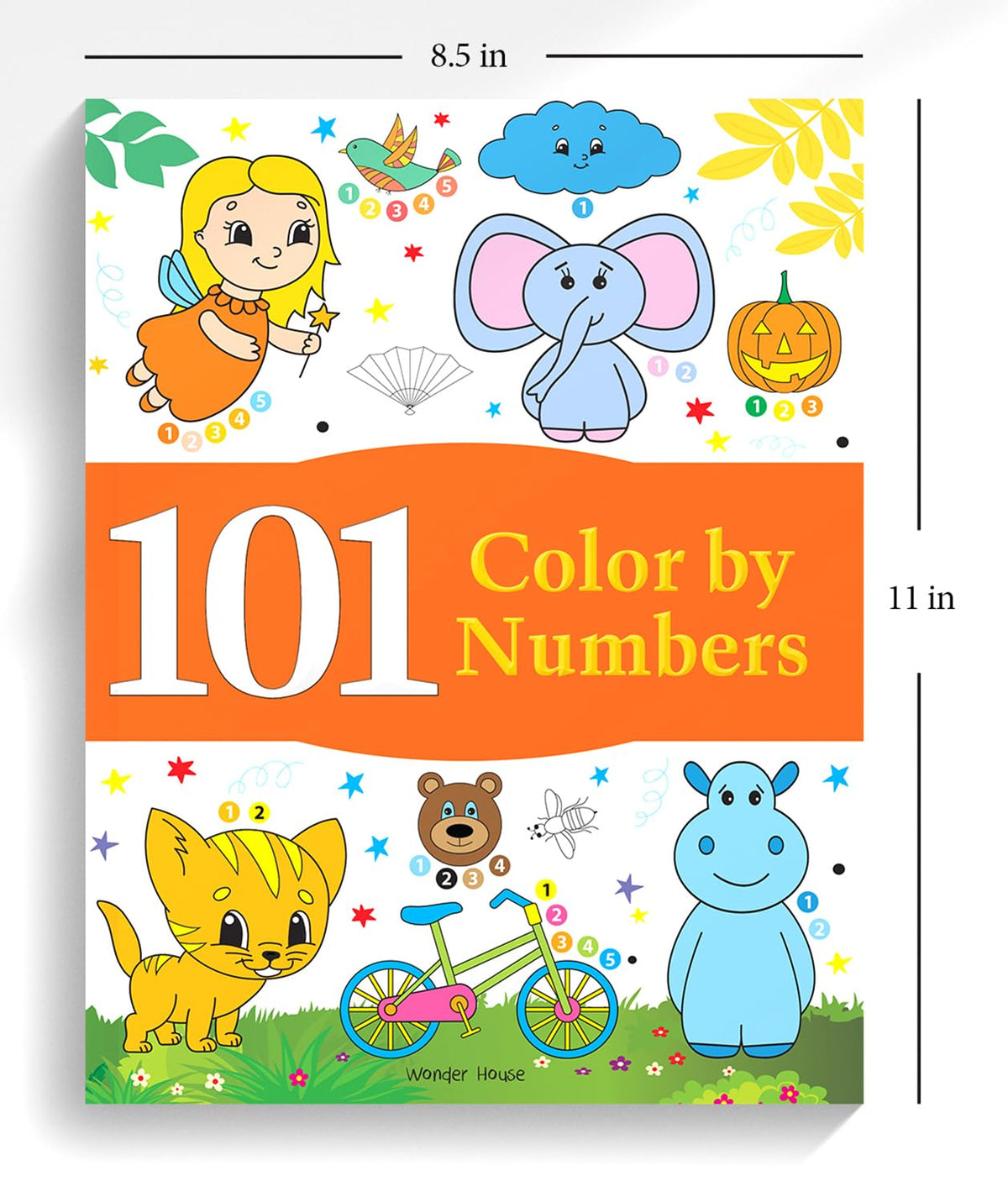 101 Color by Numbers: Fun Activity Book for Children | Learn Number Recognition & Color Matching | Ages 4–7 | Hours of Creative Learning Fun