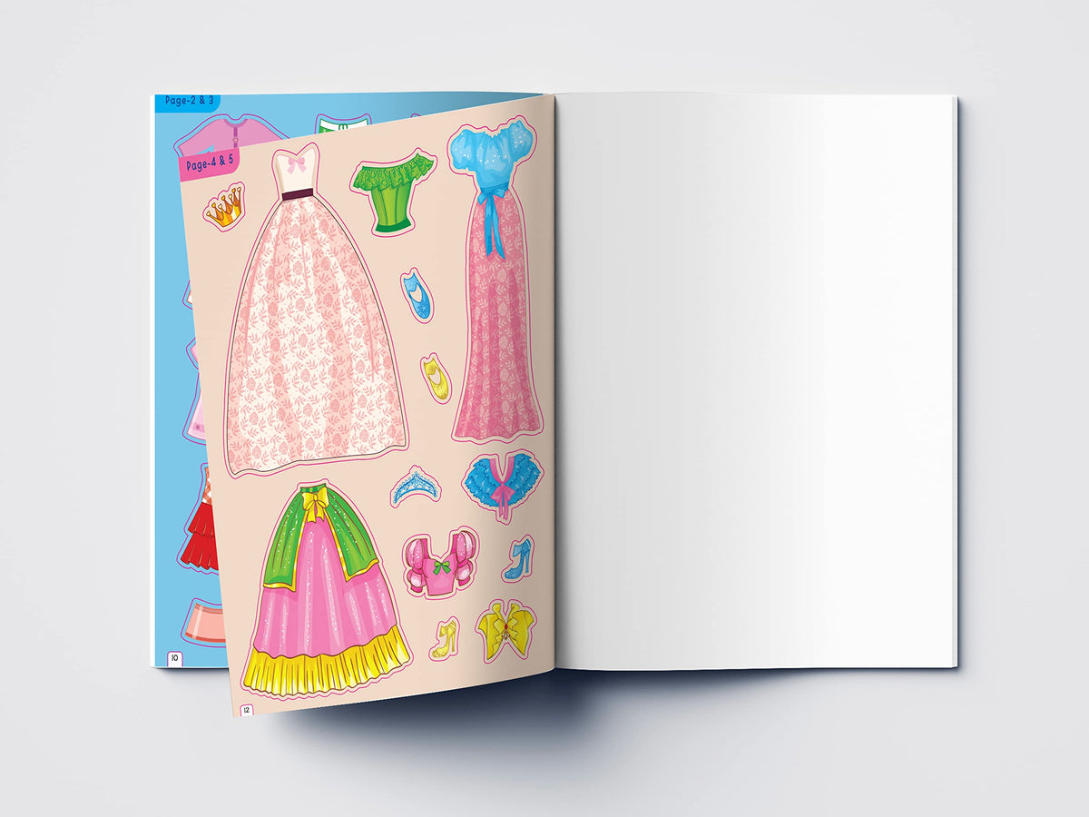 Dress Me Up Reusable Sticker Book For Children