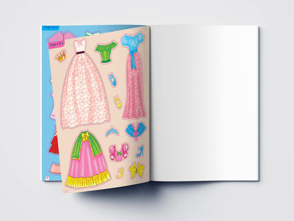 Dress Me Up Reusable Sticker Book For Children