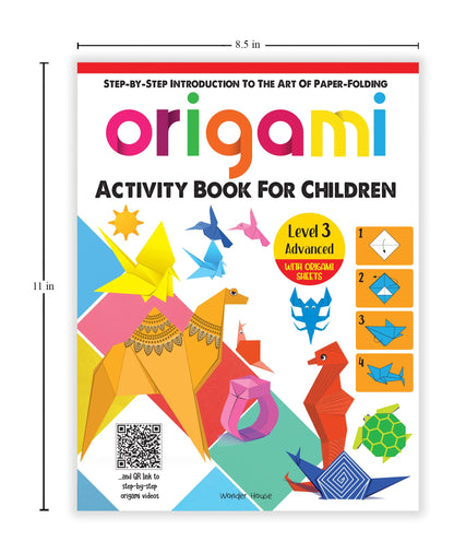 Origami: Step-by-Step Introduction to Paper Folding | Activity Book for Children Level 3 (Advanced) | Ages 8–12 | Hours of Creative Learning