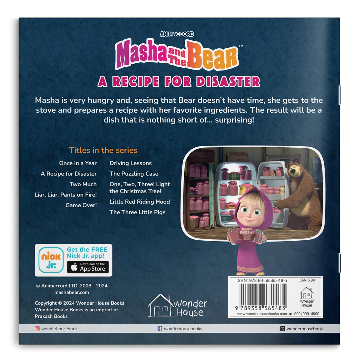 Masha and the Bear: A Recipe for Disaster (Story Book)