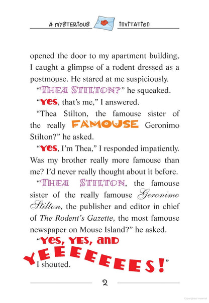 Thea Stilton #01 Thea Stilton And The Dragons Code: A Geronimo Stilton Adventure: 1 