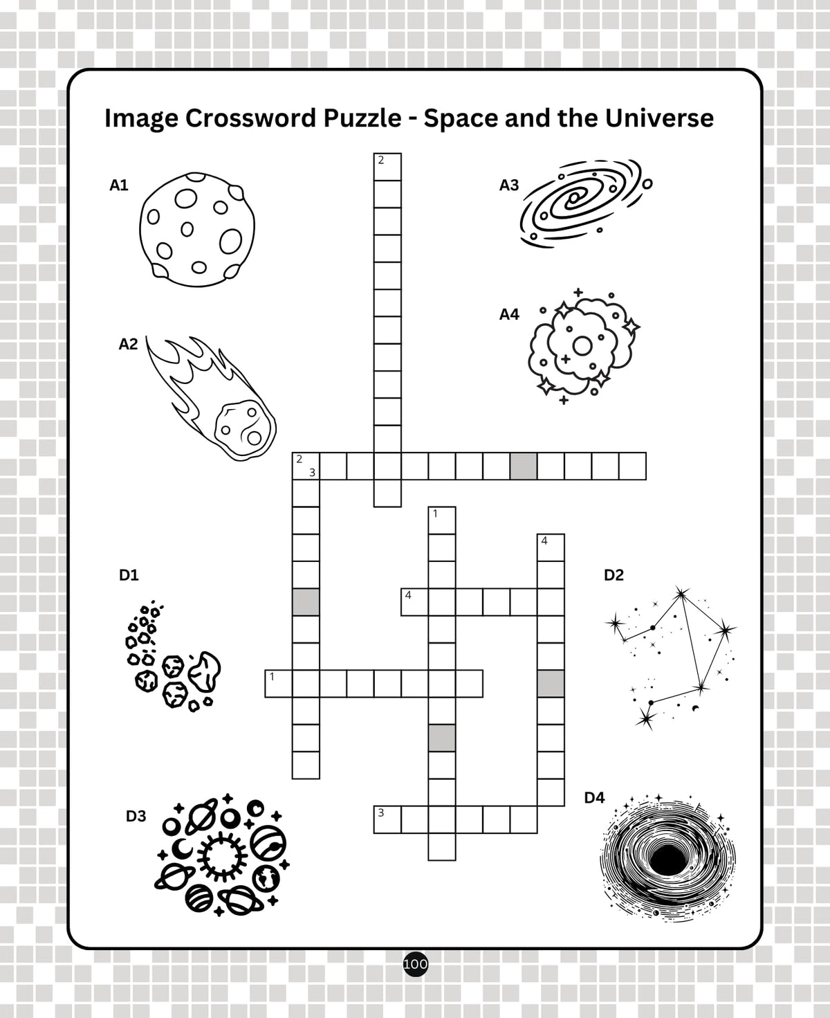 Brain Games for Creative Minds - Ultimate Puzzles for Adults - Level-1 & 2 - Sudoku, Kakuro, Crosswords, Word Search, Mazes, Logic & Number Games, Mind Relaxing Games for Adults