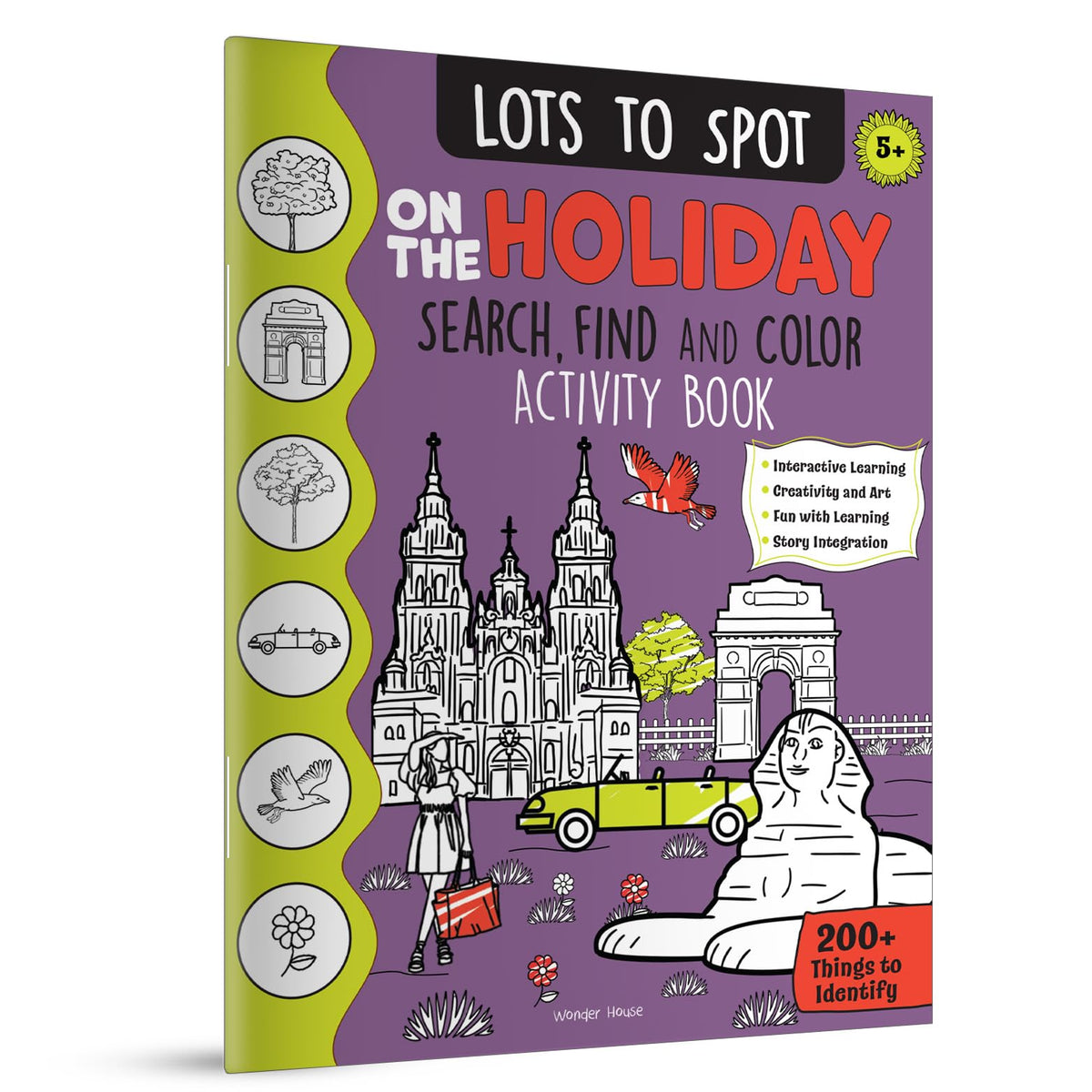 Lots to Spot On The Holiday: Search, Find and Color Activity Book