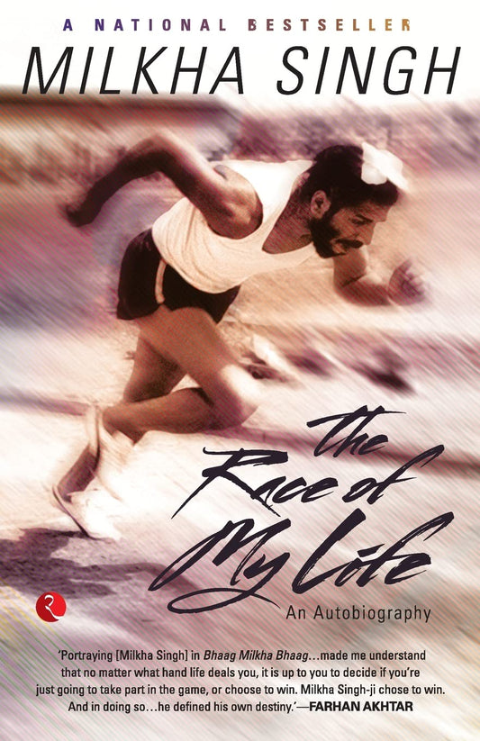 The Race of My Life: An Autobiography by Milkha Singh book cover