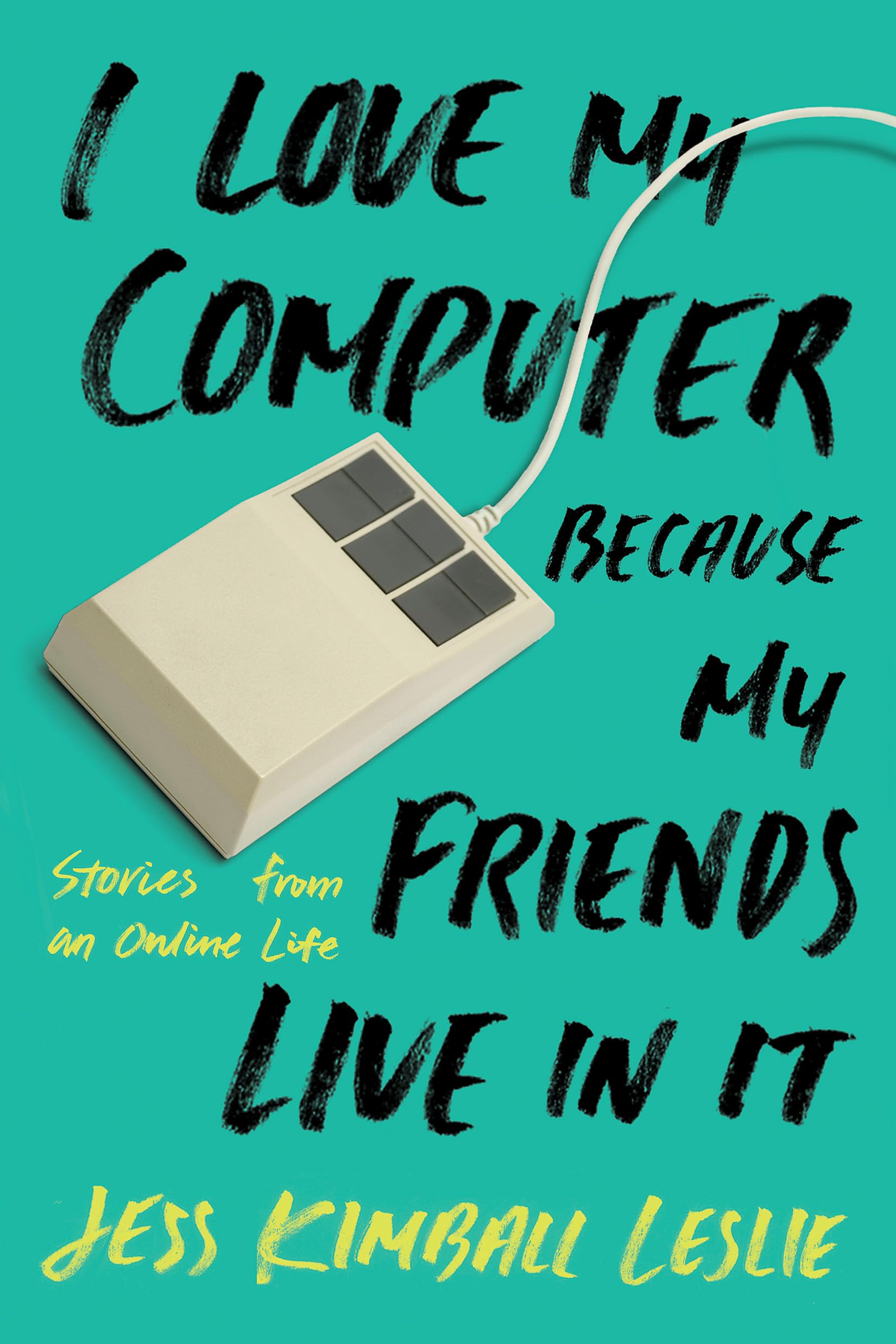 I Love My Computer Because My Friends Live in It book cover