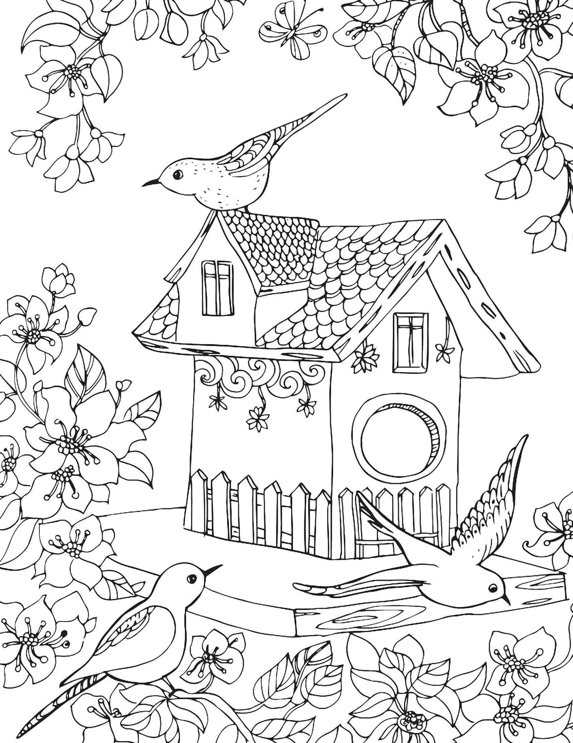 Countryside Adult Colouring Book for Adults | Beautiful Rural Landscapes, Scenic Villages & Nature Designs to Spark Creativity, Boost Focus, Relieve Stress & Promote Inner Peace