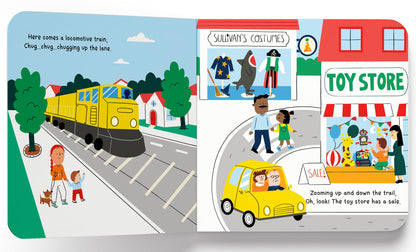 In My C Up, Down And All Around The Town – Interactive Board Book For Kids | Ride Through The Neighborhood With Fun Rhymes, Bright Pictures & ... For Toddlers & Preschoolers | Ages 2–5 Years