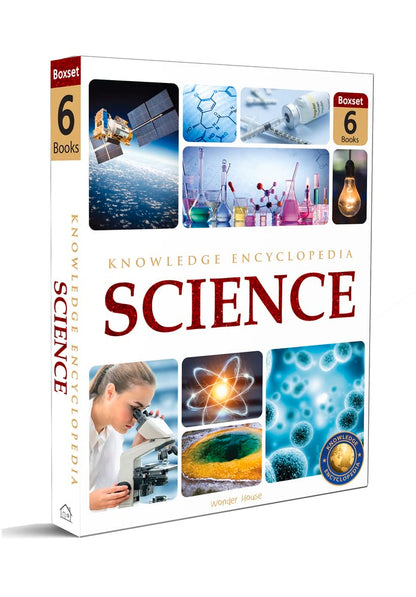 Science Knowledge Encyclopedia for Children : Collection of 6 Books (Box Set) book cover
