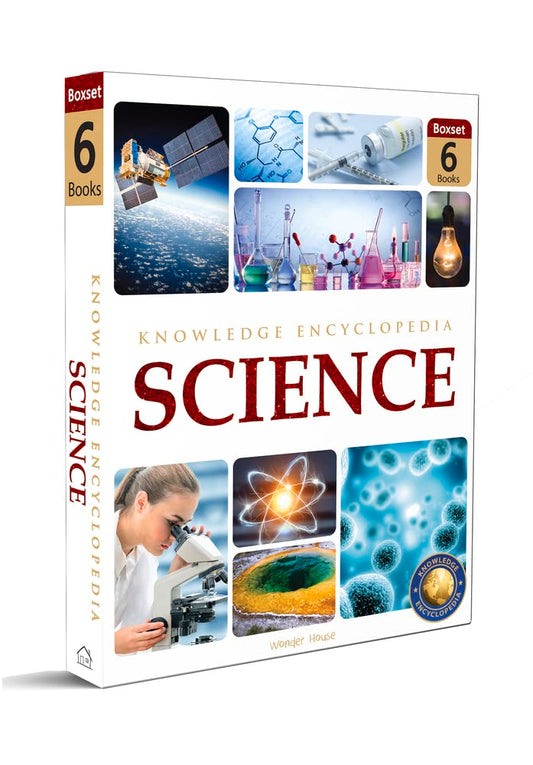 Science Knowledge Encyclopedia for Children : Collection of 6 Books (Box Set) book cover