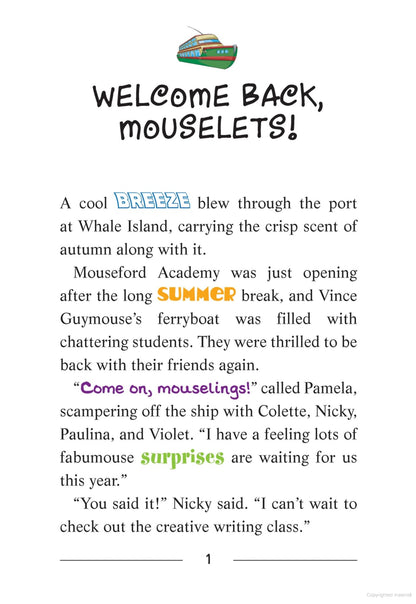 Thea Stilton's Mouseford Academy #4: The Dance Challenge 