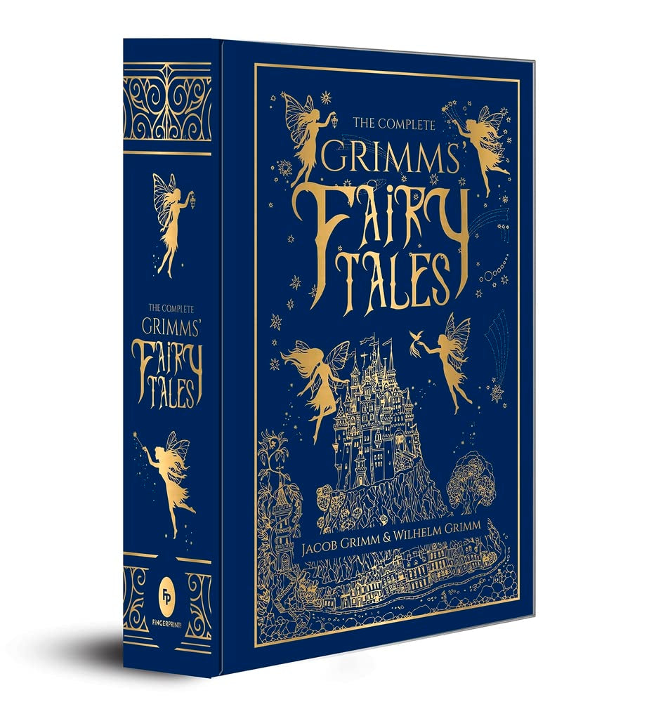 The Complete Grimms Fairy Tales (Deluxe Hardbound Edition) book cover