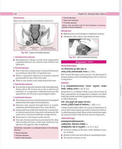 Illustrated Shalya Vigyan Part-2 (A Textbook of Ayurveda Surgery) Based on New NCISM Syllabus for BAMS Third Prof (English Medium)