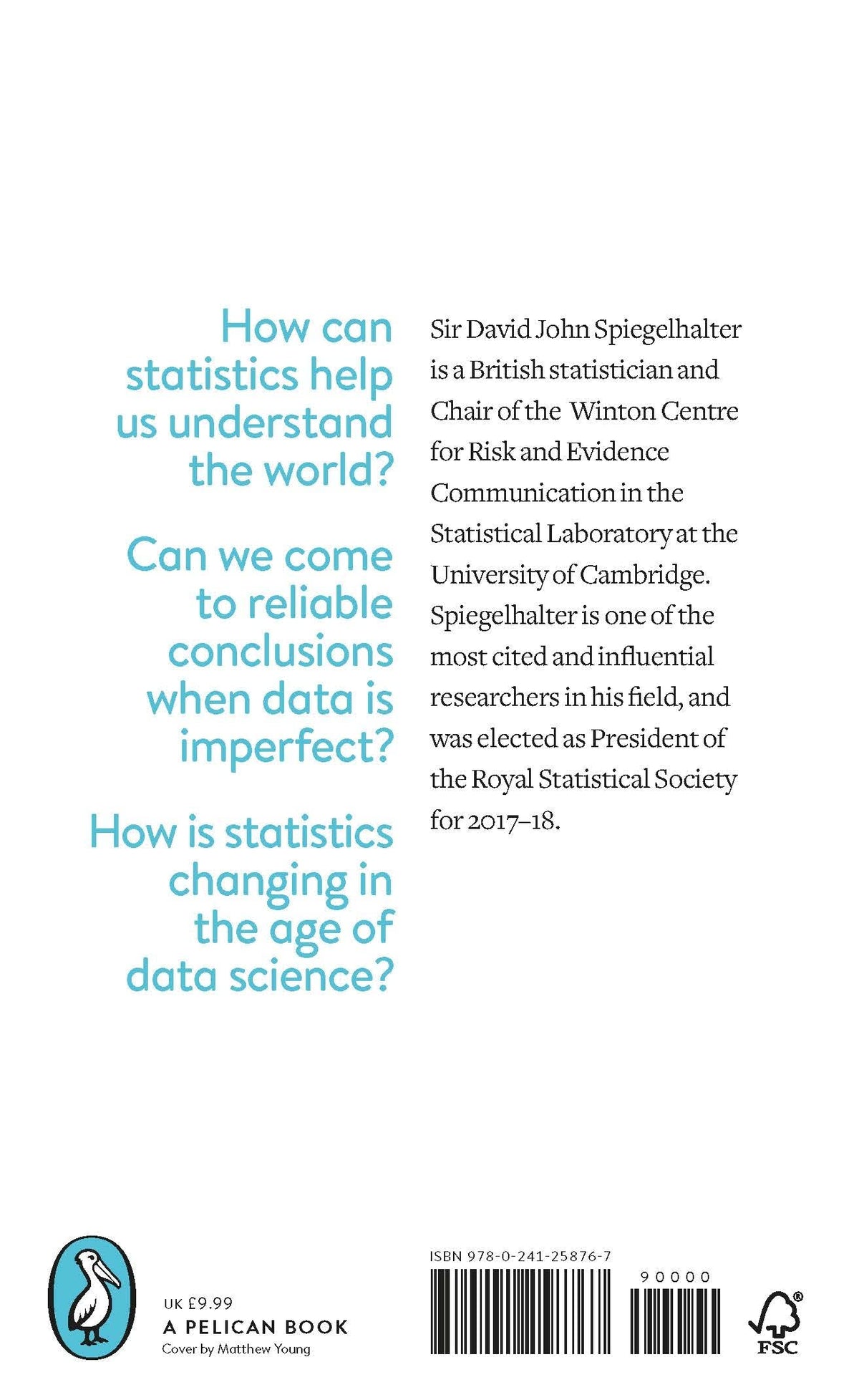 The Art of Statistics: Learning from Data