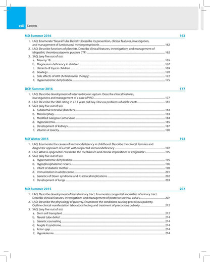 Solved Papers Pediatrics for PG Students, 5/E | Previous Years' Solved Papers (2014-2024) PYQs | A must for MD and DNB Pediatrics, DCH, CPS and Other Examinations Across India: 1