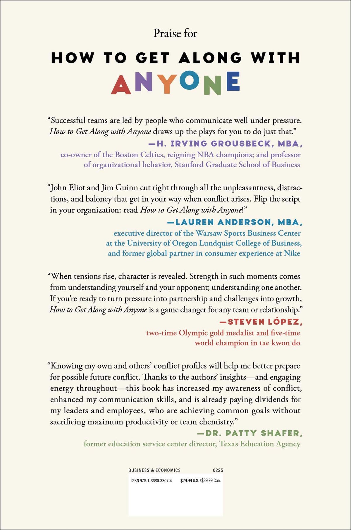 How to Get Along with Anyone: The Playbook for Predicting and Preventing Conflict at Work and at Home